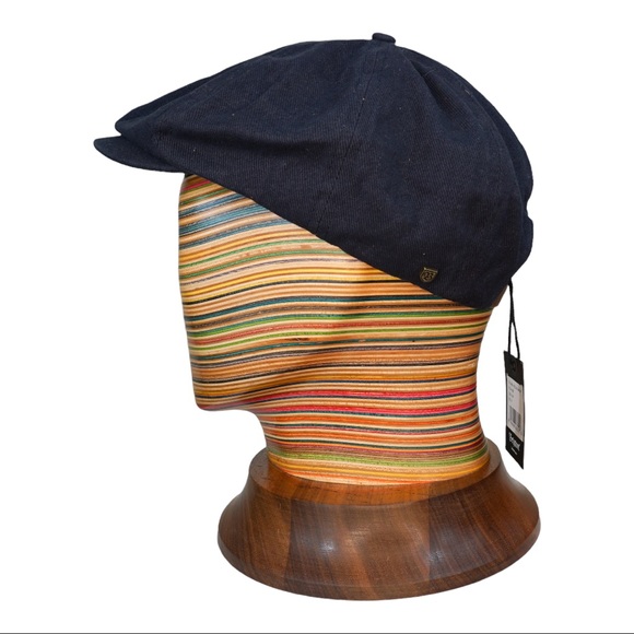 Brixton Accessories - BRIXTON brood ADJ navy snap cap NWT sz OS